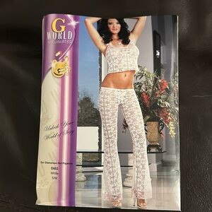 G WORLD INTIMATES LACE PANT SET